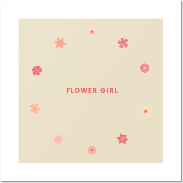 Flower Girl Summer Wall Art by ZiaAmelie